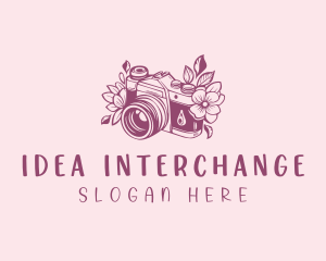 Studio Floral Camera logo design