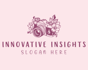 Studio Floral Camera logo design