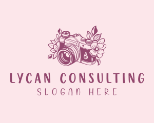 Studio Floral Camera logo design