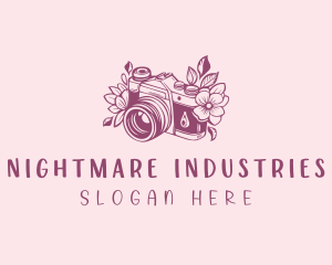 Studio Floral Camera logo design