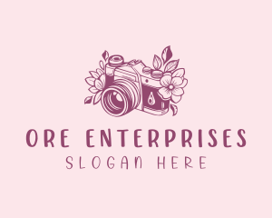 Studio Floral Camera logo design