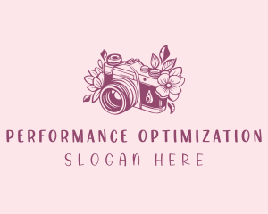 Studio Floral Camera logo design