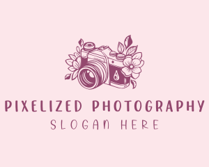 Studio Floral Camera logo design