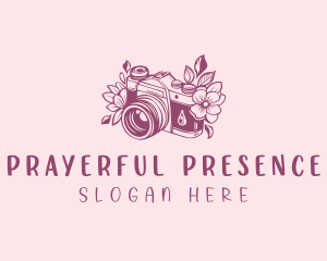 Studio Floral Camera logo design