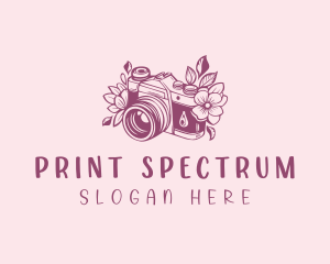 Studio Floral Camera logo design