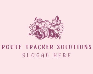 Studio Floral Camera logo design