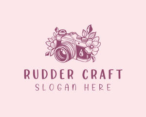 Studio Floral Camera logo design