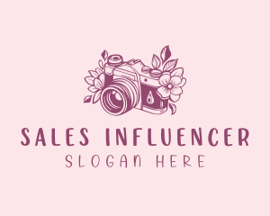 Studio Floral Camera logo design