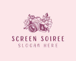 Studio Floral Camera logo design