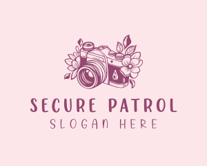 Studio Floral Camera logo design