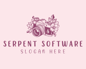 Studio Floral Camera logo design