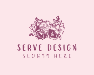 Studio Floral Camera logo design