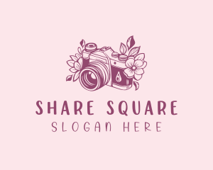 Studio Floral Camera logo design