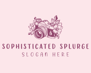 Studio Floral Camera logo design