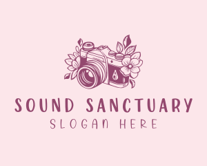 Studio Floral Camera logo design