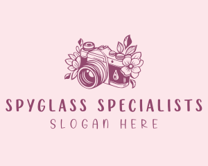 Studio Floral Camera logo design