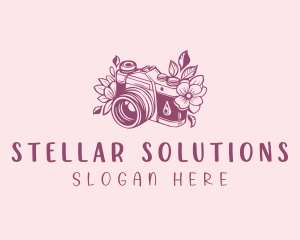 Studio Floral Camera logo design