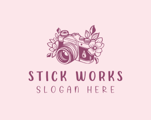 Studio Floral Camera logo design