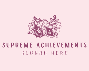 Studio Floral Camera logo design