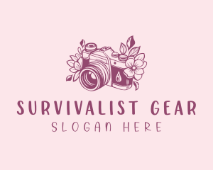 Studio Floral Camera logo design