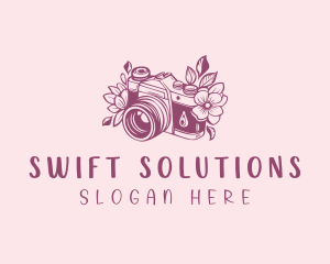 Studio Floral Camera logo design