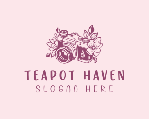 Studio Floral Camera logo design