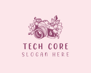 Studio Floral Camera logo design