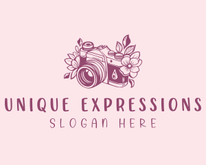 Studio Floral Camera logo design