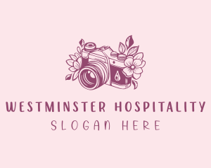 Studio Floral Camera logo design