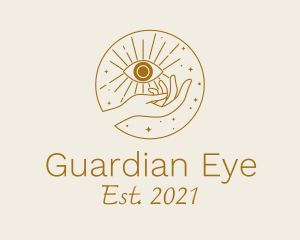 Mystic Spiritual Eye logo design