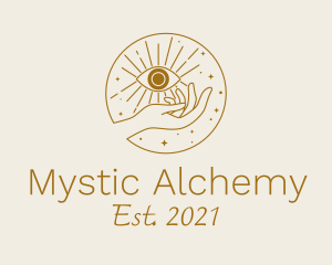 Mystic Spiritual Eye logo design