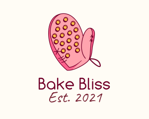 Pink Oven Glove logo design