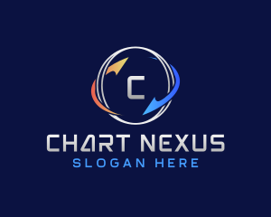 Arrow Graph Chart logo