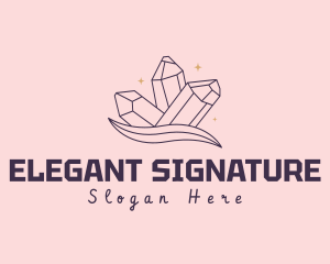 Diamond Jewelry Elegant logo design