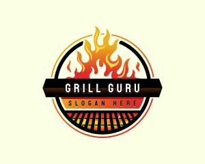 Flame Barbecue Grill logo