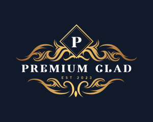 Premium Deluxe Crest logo design