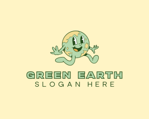 Environmental Planet Map logo design