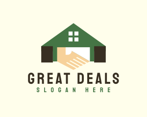 Home Real Estate Deal logo design