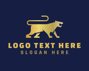 Lion - Gradient Lioness Animal logo design