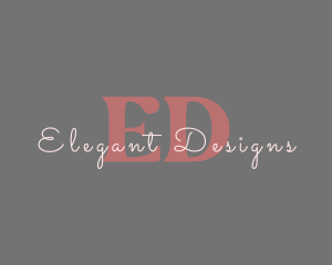 Elegant Company Fashion logo design