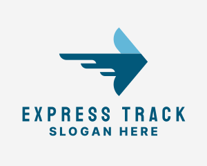 Express Forwarding Arrow  logo design