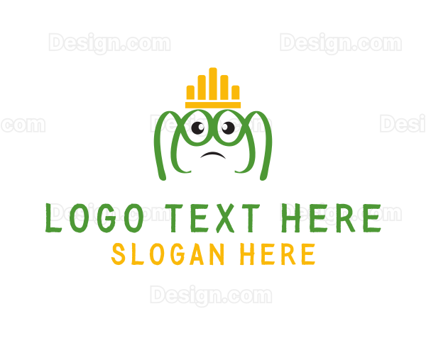 Frog King Crown Logo