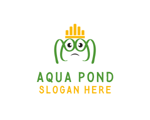 Frog King Crown logo