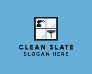 House Window Cleaning logo design