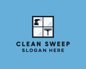 House Window Cleaning logo design