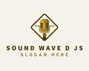 Mic Sound Streaming logo design