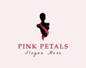 Pink Sash Mannequin logo design