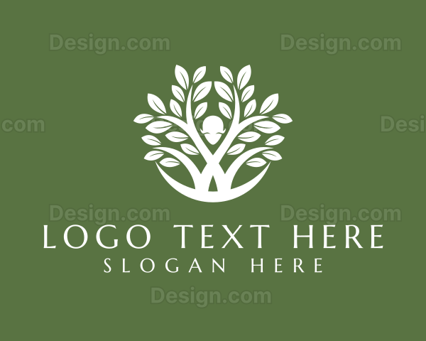 Natural Leaf Plant Logo