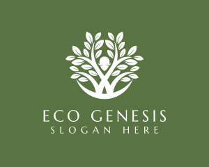 Natural Leaf Plant  logo design