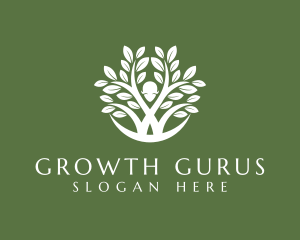 Natural Leaf Plant  logo design